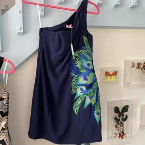 NWT Lilly Pulitzer peacock dress